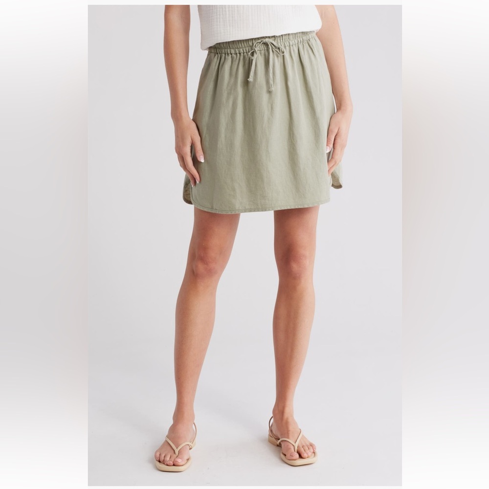 Madewell linen mini skirt NWT - Picture 6 of 7